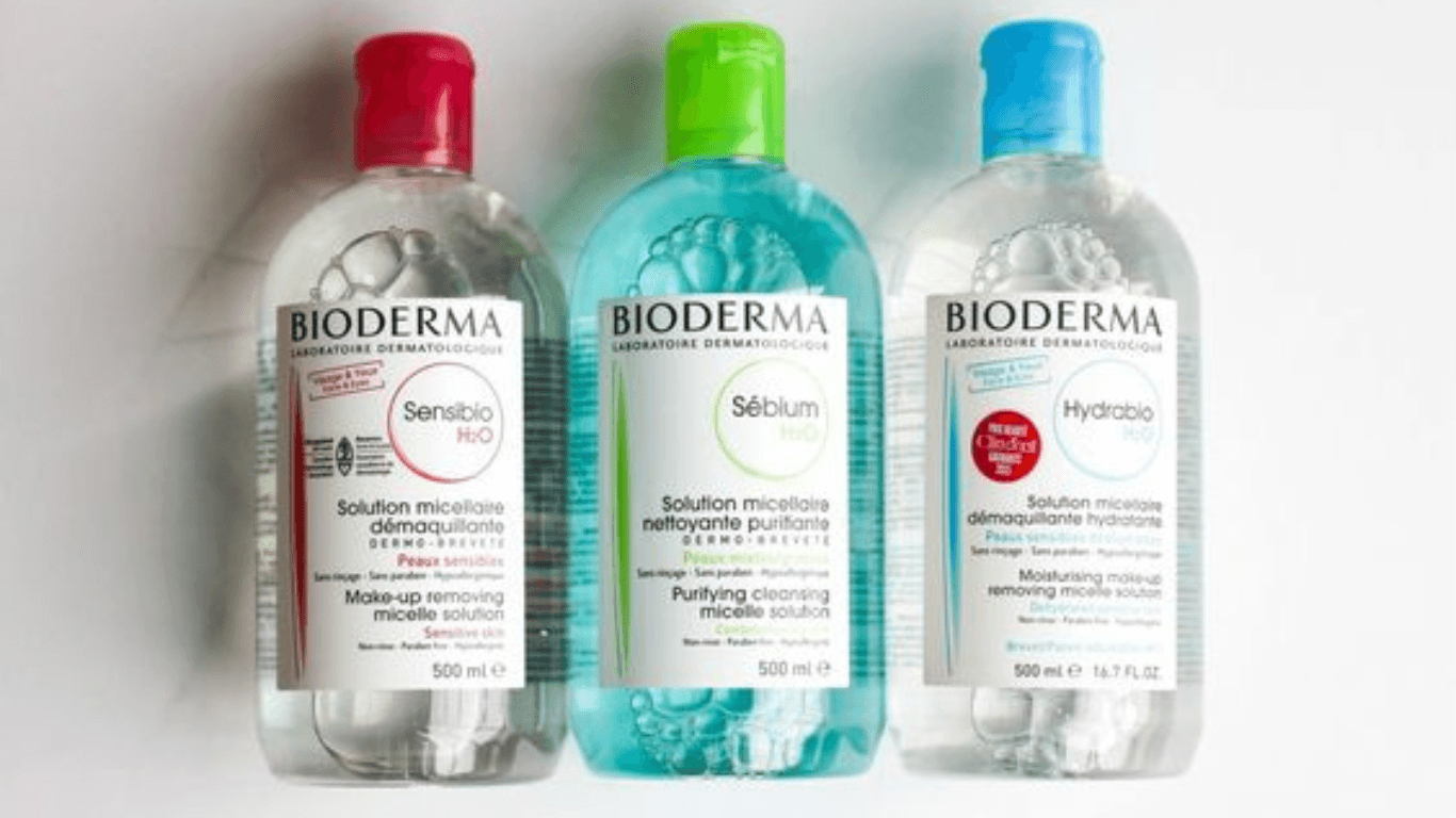 Nước tẩy trang Bioderma Sensibio H2O là sản phẩm chăm sóc da mặt cho nam 