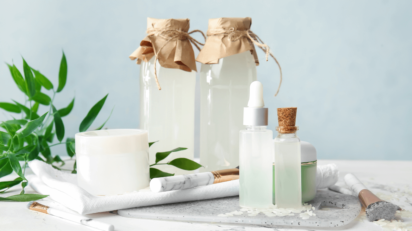 Mỹ phẩm có chứa chiết xuất cám gạo