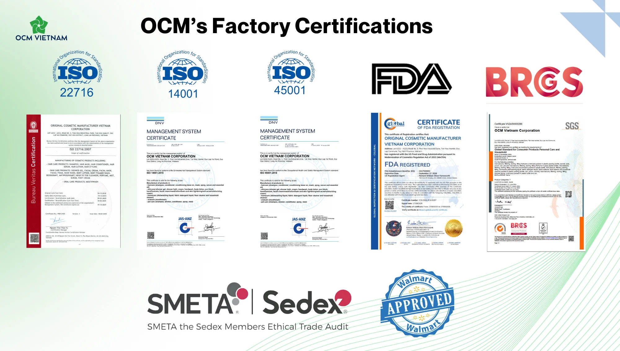 OCM Certificate hình banner website